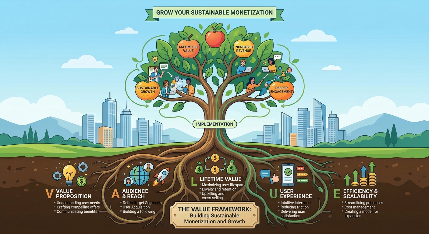 Introducing the VALUE Framework: Building Sustainable Monetization and Growth