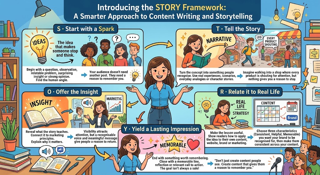 Introducing the STORY Framework: A Smarter Approach to Content Writing and Storytelling